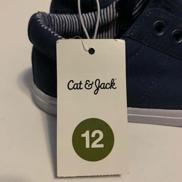 Toddler Boys Dwayne Sneakers Cat & Jack Blue 12 - Picture 10 of 15